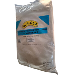 Ola-Ola Authentic Pounded Yam (Iyan), 10 lbs
