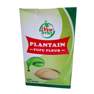Home Fresh Plantain Fufu Flour, 1.5 lbs