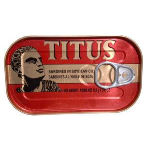 Titus Sardines In Soybean Oil, 4.4 oz