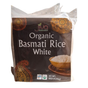Organic Basmati Rice White, 10 lbs