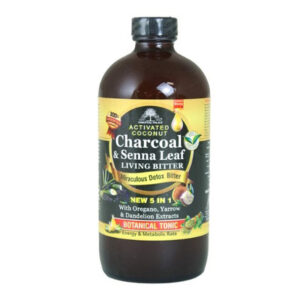 Charcoal & Senna Leaf Living Bitter Botanical Tonic, 16 oz