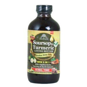 Soursop & Turmeric Living Bitter Herbal Tonic, 16 oz